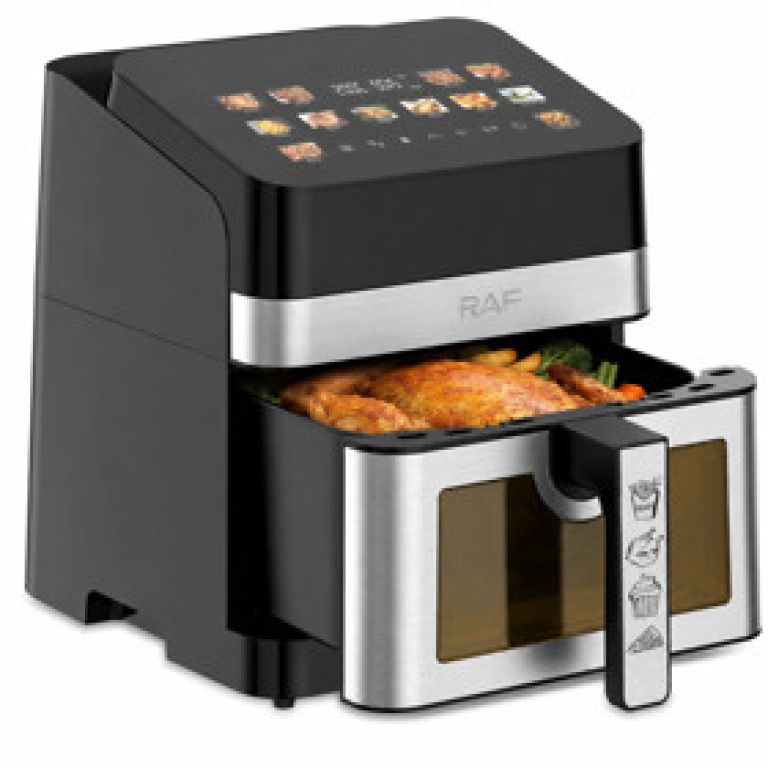 Φριτέζα Αέρος 9L 1700W με Οθόνη Αφής & Παράθυρο Ελέγχου RAF R.5017