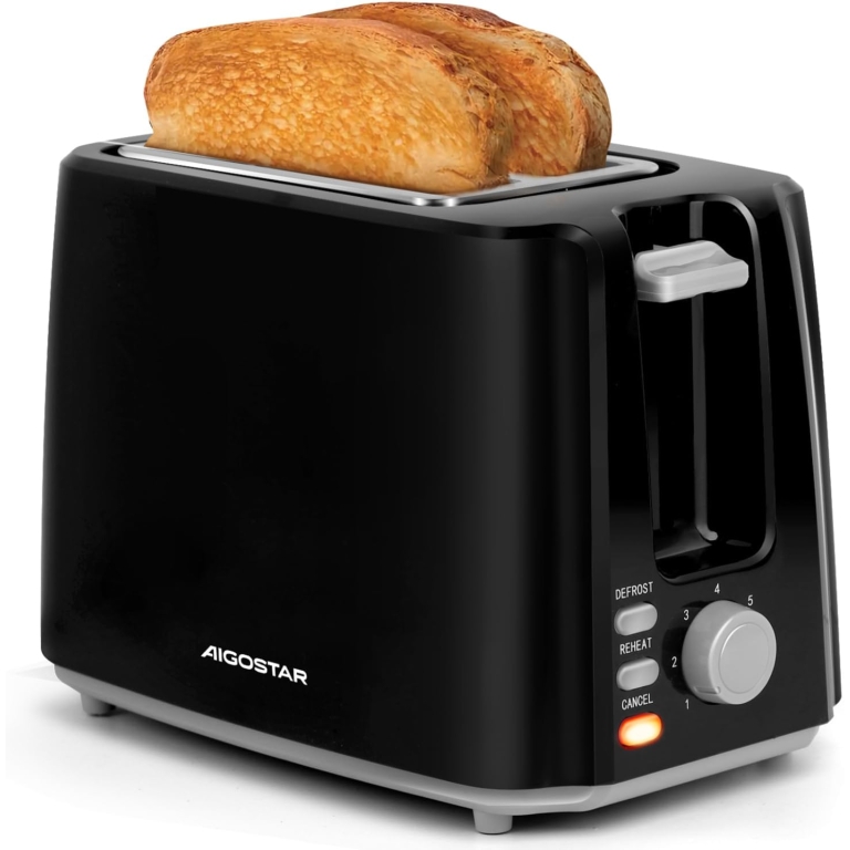 Φρυγανιέρα 750W 2 Θέσεων με 7 Επίπεδα Ψησίματος Aigostar Warrior
