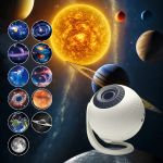 Galaxy Projector με 12 Προβολές, Bluetooth Ηχείο, Music Box & Τηλεχειριστήριο