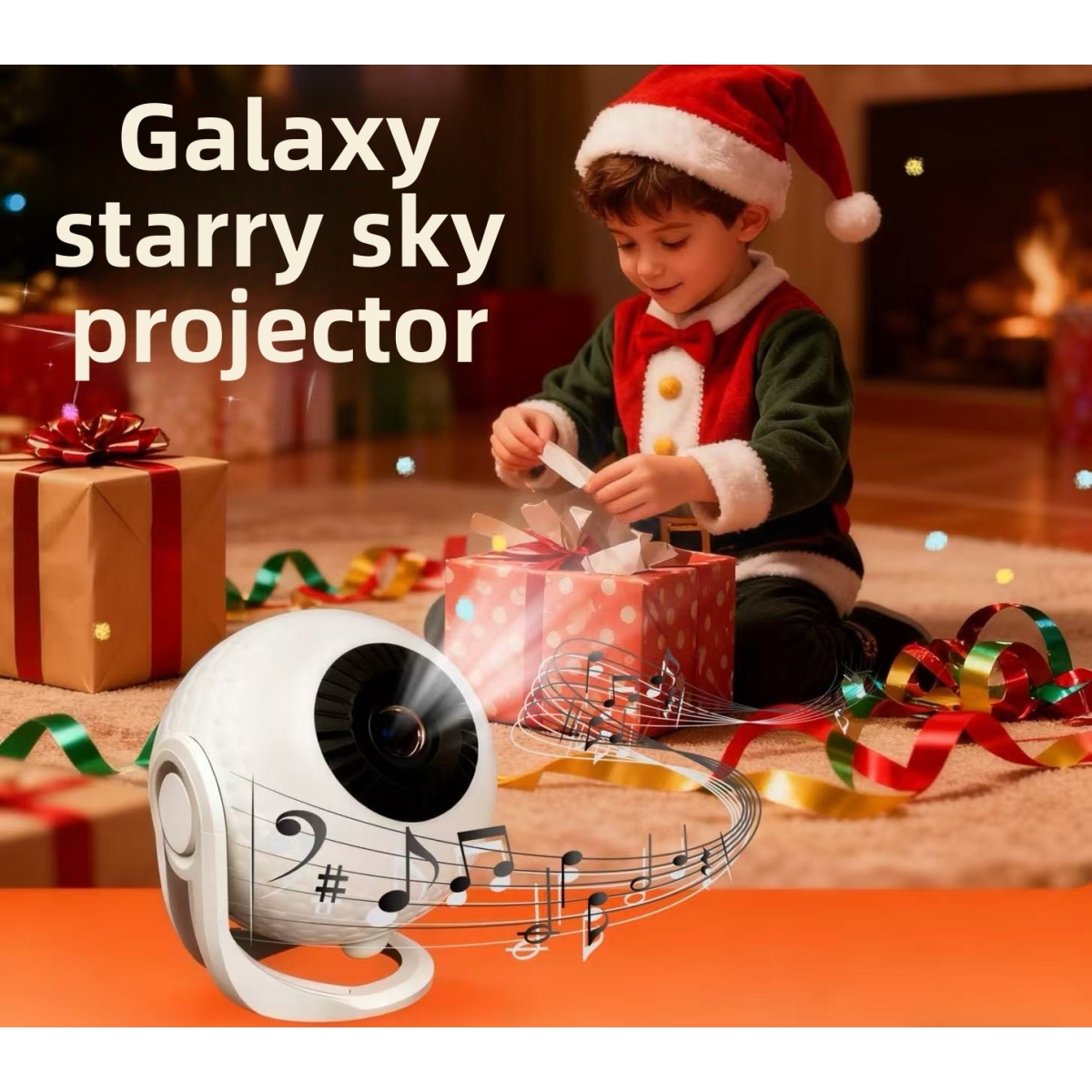 Galaxy Projector με 12 Προβολές, Bluetooth Ηχείο, Music Box & Τηλεχειριστήριο - Image 5
