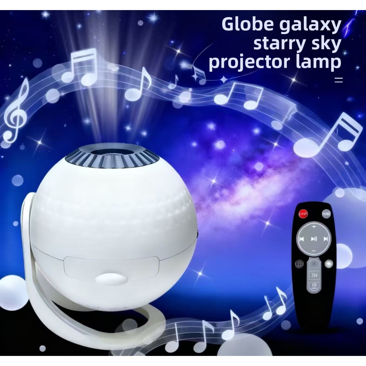 Galaxy Projector με 12 Προβολές, Bluetooth Ηχείο, Music Box & Τηλεχειριστήριο - Image 4