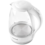 Γυάλινος Ηλεκτρικός Βραστήρας 1.7L 2200W με LED Aigostar - Image 3
