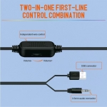 Ηχεία Υπολογιστή 2.0 6W με RGB Φωτισμό USB & AUX 3.5mm K2060 - Image 5