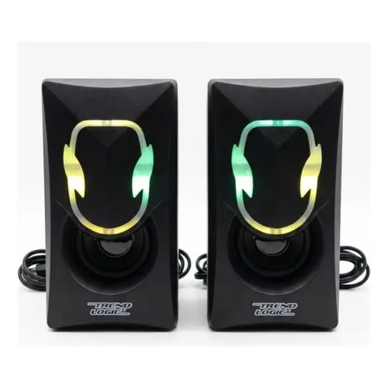 Ηχεία Υπολογιστή 2.0 6W με RGB LED Φωτισμό USB & AUX 3,5mm K2850
