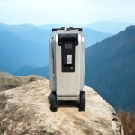 Ηλεκτρική Έξυπνη Βαλίτσα 20L με Μοτέρ 250W, USB, TSA Κλειδαριά & Αφαιρούμενη Μπαταρία – Beautiful Bird - Image 5