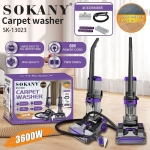 Ηλεκτρική Πλυντική Σκούπα Χαλιών Wet & Dry SOKANY SK-13023 3600W