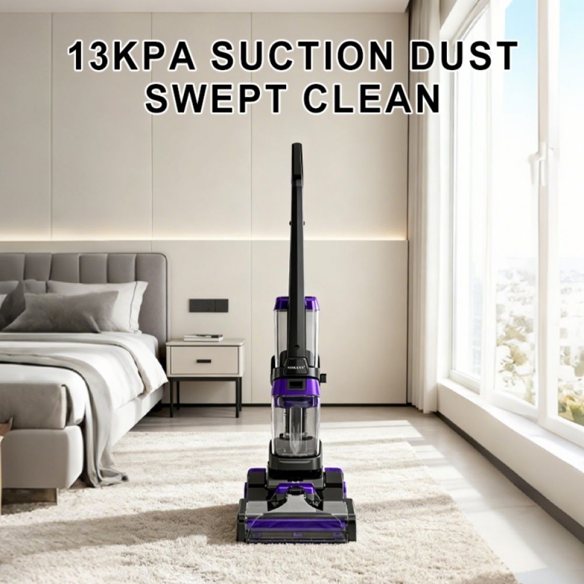 Ηλεκτρική Πλυντική Σκούπα Χαλιών Wet & Dry SOKANY SK-13023 3600W