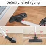 Ηλεκτρική Σκούπα Stick 2 σε 1 600W με Κάδο 1L & Διπλό Σύστημα Φίλτρων Aigostar - Image 6