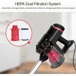 Ηλεκτρική Σκούπα Stick 2 σε 1 600W με Κάδο 1L & Διπλό Σύστημα Φίλτρων Aigostar - Image 4