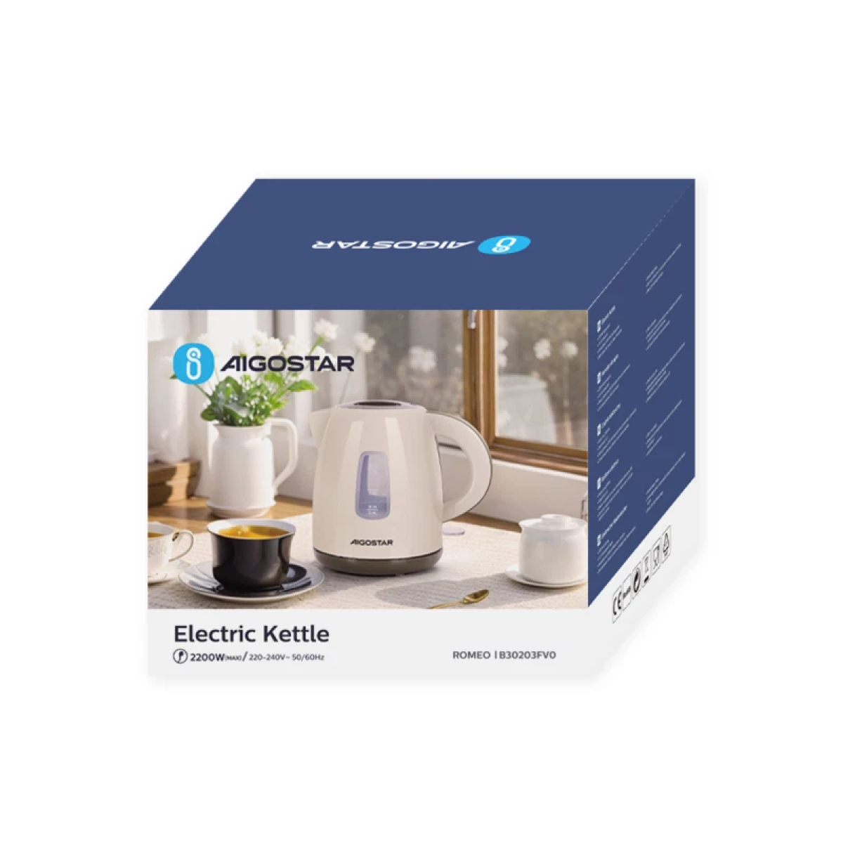 Ηλεκτρικός Βραστήρας 1.2L 2200W Aigostar - Image 4