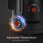 Ηλεκτρικός Βραστήρας 1,7L 2200W με Ρύθμιση Θερμοκρασίας Aigostar - Image 2