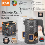 Ηλεκτρικός Βραστήρας 2L 1500W με LED, Διατήρηση Θερμοκρασίας & Βάση 360° RAF R.7980 - Image 3