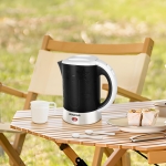 Ηλεκτρικός Βραστήρας Ταξιδίου 0,6L 650W με 2 Ποτήρια & 2 Κουταλάκια Aigostar - Image 5