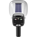 Ηλιακή Φορητή Ντουντούκα - Ηχείο 8W με Bluetooth 5.3, Φωτισμό & Εγγραφή - Image 7