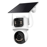 Ηλιακή Κάμερα Ασφαλείας 4MP Διπλού Φακού PTZ iCSee TQ9
