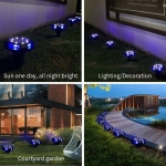 Ηλιακό Φωτιστικό Εδάφους LED RGB με Αυτόματο Φωτισμό Aerbes AB-TY353 - Image 5