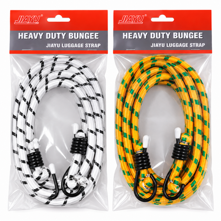 Ιμάντας Ελαστικός Bungee Heavy Duty με Γάντζους για Πρόσδεση Φορτίων Jiayu