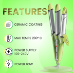 Ισιωτική Μαλλιών 4 σε 1 230°C VGR V-569 - Image 2
