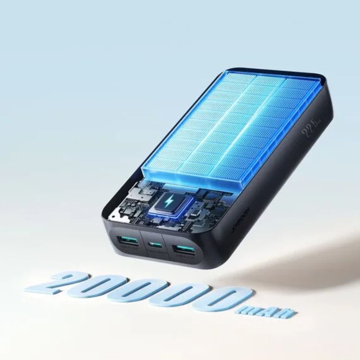Joyroom JR-PBF14 Pro Power Bank 20000mAh 22.5W με 2 Θύρες USB-A και Θύρα USB-C Power Delivery / Quick Charge Μαύρο