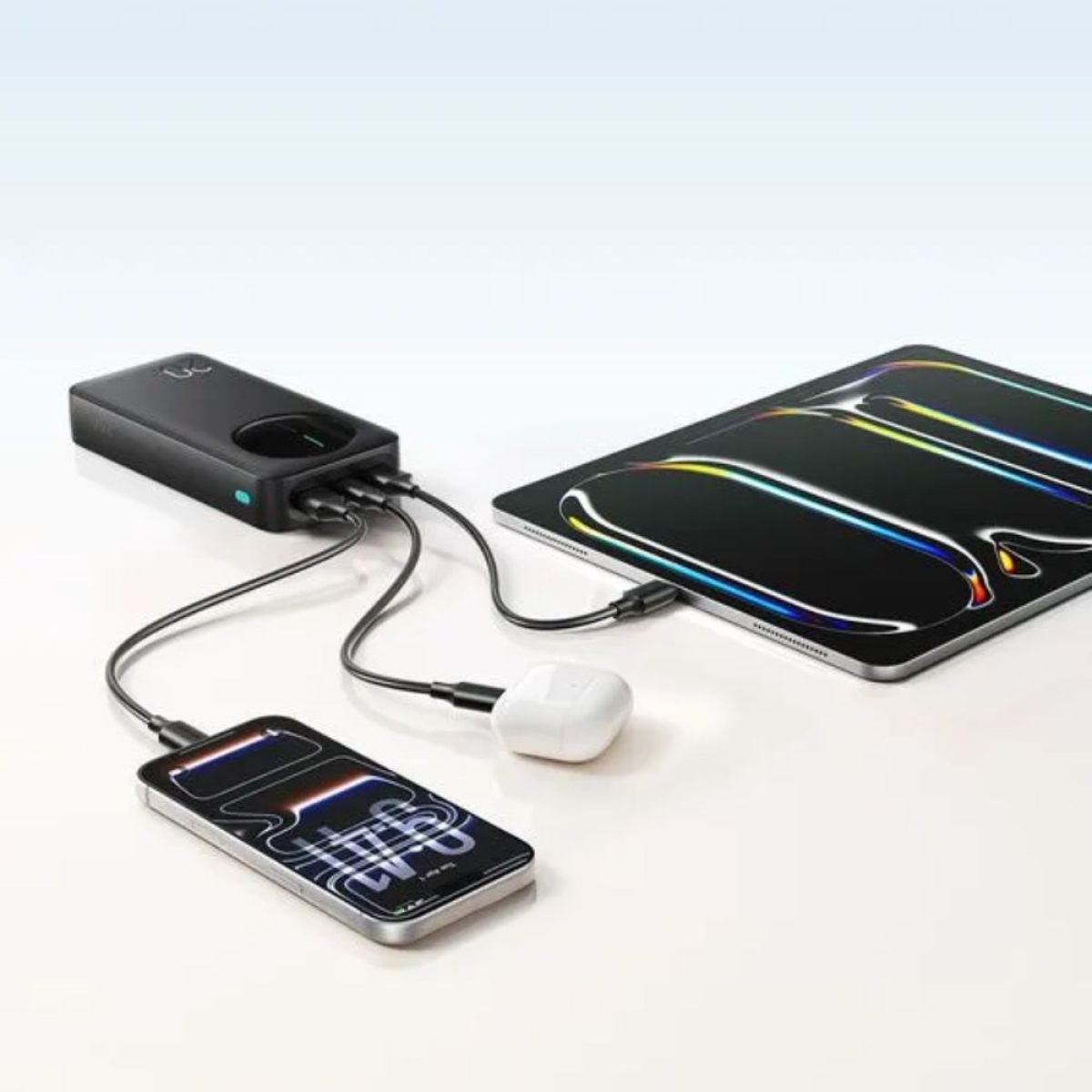 Joyroom JR-PBF14 Pro Power Bank 20000mAh 22.5W με 2 Θύρες USB-A και Θύρα USB-C Power Delivery / Quick Charge Μαύρο
