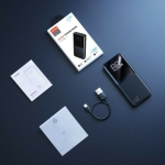 Joyroom JR-QP191 Star Series Power Bank 10000mAh 22.5W με 2xUSB-C & USB-A PD/QC – Μαύρο