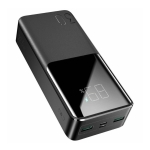 JOYROOM JR-QP193 Power Bank 30.000mAh 22.5W με 2 Θύρες USB-A και Θύρα USB-C Μαύρο