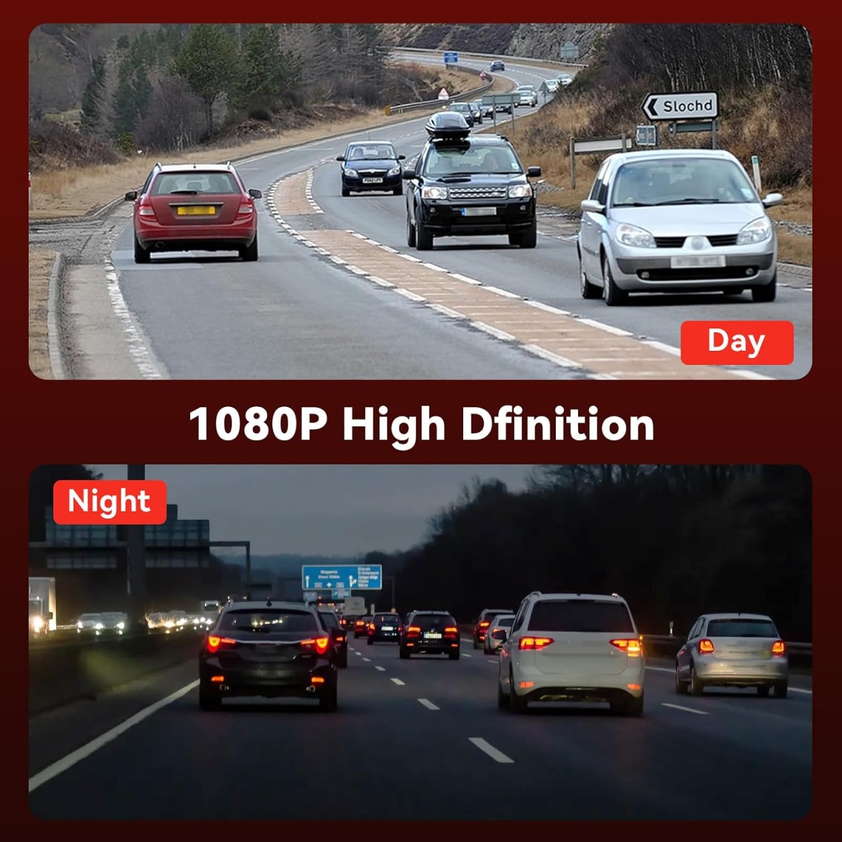 Κάμερα Αυτοκινήτου DVR USB Full HD 1080p με 170° Ευρυγώνιο Φακό, ADAS, Night Vision & 64GB TF Card - Image 5
