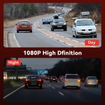 Κάμερα Αυτοκινήτου DVR USB Full HD 1080p με 170° Ευρυγώνιο Φακό, ADAS, Night Vision & 64GB TF Card - Image 5