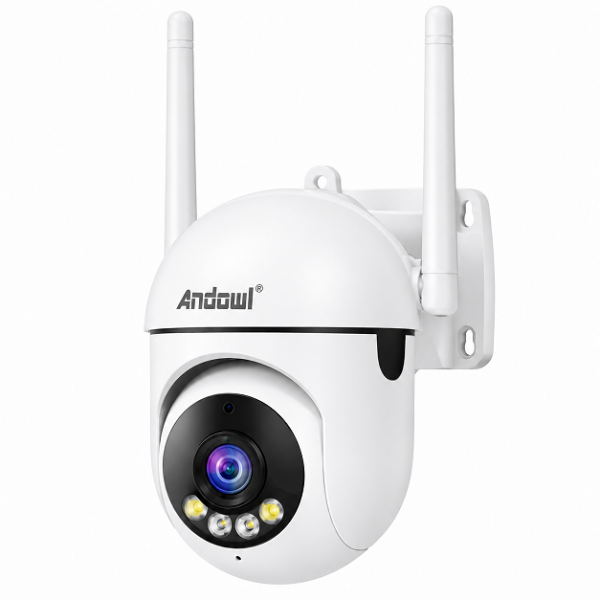 Κάμερα Ασφαλείας WiFi 4K με Ανίχνευση & Αυτόματη Παρακολούθηση Κίνησης, Night Vision και Two-Way Audio Andowl G811