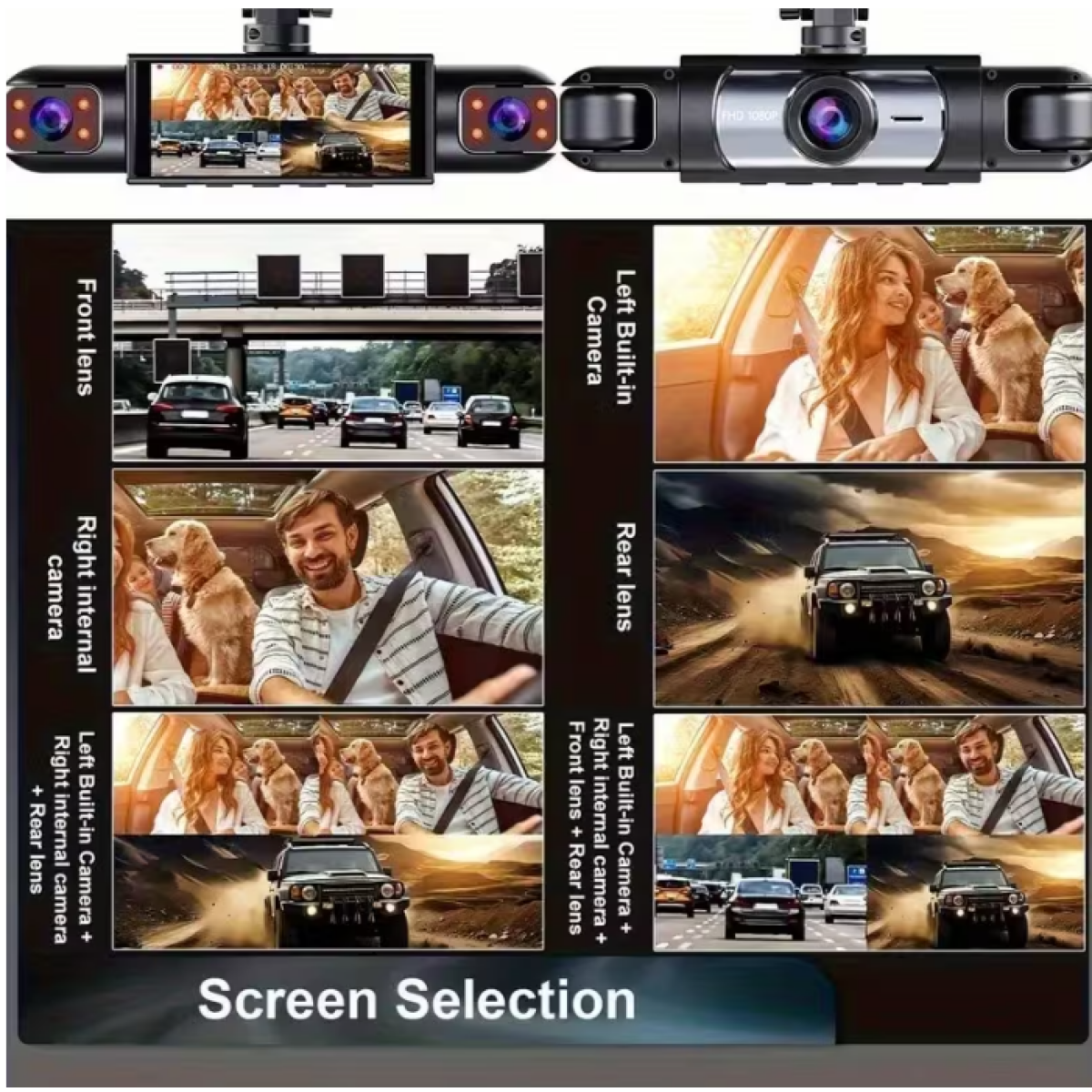Κάμερα DVR Αυτοκινήτου Full HD 1080p 12V Μαύρη C260 - Image 5