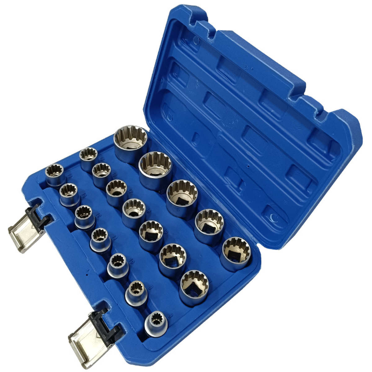Καρυδάκια 1/2" 8-32mm για Εξάγωνα, Πολύγωνα & Torx Σετ 19 Τεμαχίων - Image 4