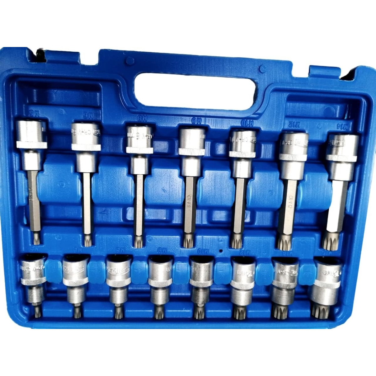 Καρυδάκια με Μύτες XZN 1/2" M5-M16 σε 4 Μήκη Σετ 26 Τεμαχίων - Image 2