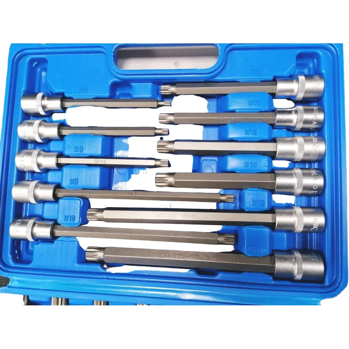 Καρυδάκια με Μύτες XZN 1/2" M5-M16 σε 4 Μήκη Σετ 26 Τεμαχίων - Image 4