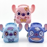 Κουμπαράς Stitch Μεταλλικός με Κλειδαριά & Κλειδί