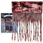 Κουρτίνα Τρόμου Halloween Διακοσμητική 130x90cm Carnavalista 232756