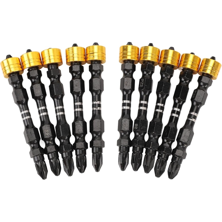 Μαγνητικές Διπλές Μύτες Phillips 1/4" Hex για Δραπανοκατσάβιδο Σετ 10 Τεμαχίων