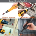 Μαγνητικές Διπλές Μύτες Phillips 1/4" Hex για Δραπανοκατσάβιδο Σετ 10 Τεμαχίων - Image 3