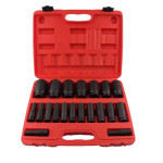 Μακριά Πολύγωνα Καρυδάκια Αέρος 1/2" 10-38mm σε Κασετίνα Σετ 20 Τεμαχίων