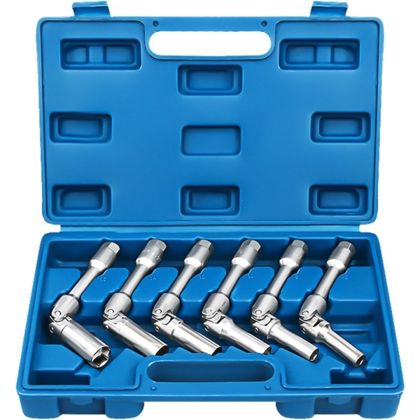 Μακριά Σπαστά Καρυδάκια Προθερμαντήρων Diesel 3/8″ 8-16mm Σετ 6 Τεμαχίων