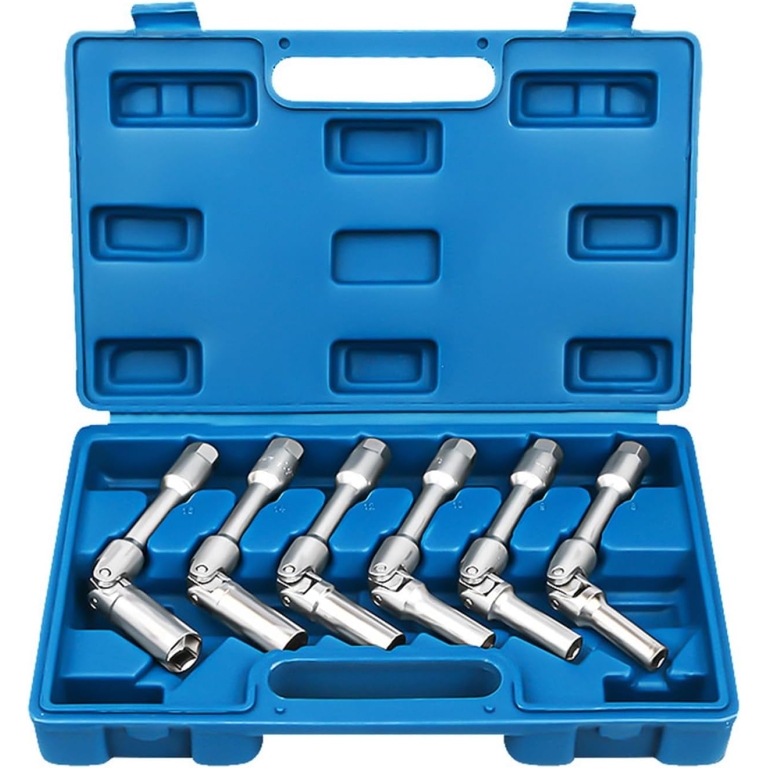 Μακριά Σπαστά Καρυδάκια Προθερμαντήρων Diesel 3/8″ 8-16mm Σετ 6 Τεμαχίων
