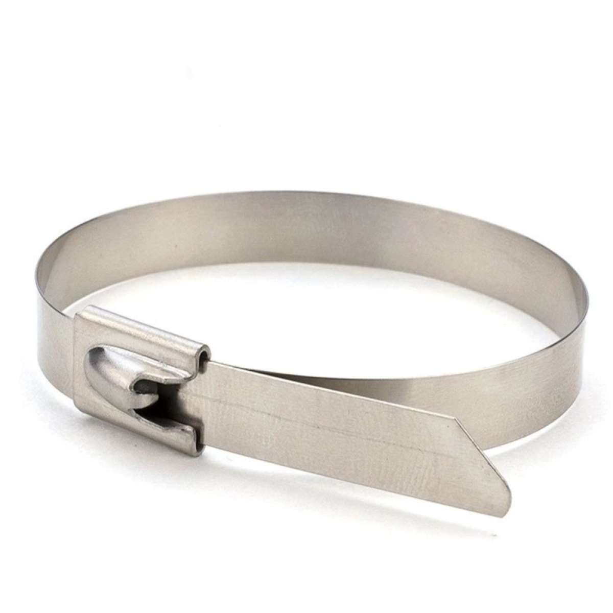 Μεταλλικά Δεματικά Inox 4.6x300mm 50 τμχ Ασημί