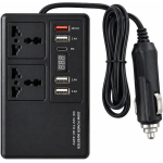 Μετατροπέας Ρεύματος Αυτοκινήτου 12V σε 220V 200W με USB, Type-C & 2 Πρίζες 39980