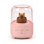 Mini Bluetooth Ηχείο Kawaii με USB, LED Φωτισμό & Σχέδιο Καπιμπάρα T-251
