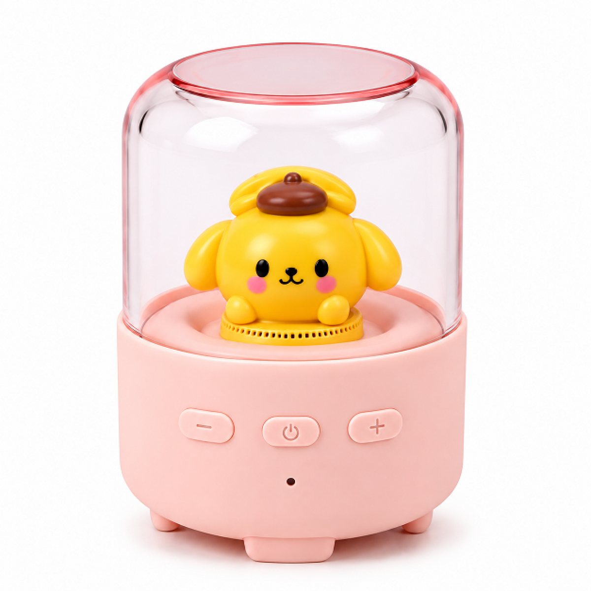 Mini Φορητό Bluetooth Ηχείο με LED Φωτισμό & Kawaii Διακοσμητική Φιγούρα T-251