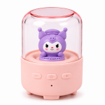 Mini Φορητό Bluetooth Ηχείο με LED Φωτισμό & Kawaii Διακοσμητική Φιγούρα T-251