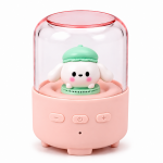 Mini Φορητό Bluetooth Ηχείο με LED Φωτισμό & Kawaii Διακοσμητική Φιγούρα T-251