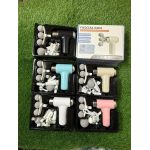 Mini Massage Gun Πιστόλι Μασάζ Σώματος με 6 Επίπεδα Έντασης & 9 Κεφαλές – Fascial Gun - Image 15