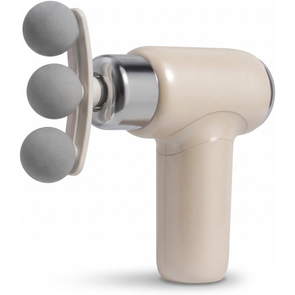 Mini Massage Gun Πιστόλι Μασάζ Σώματος με 6 Επίπεδα Έντασης & 9 Κεφαλές – Fascial Gun