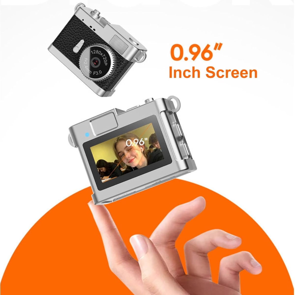Mini Ψηφιακή Φωτογραφική Μηχανή 1MP με Βίντεο 1080P & Οθόνη 0.96" - Image 4