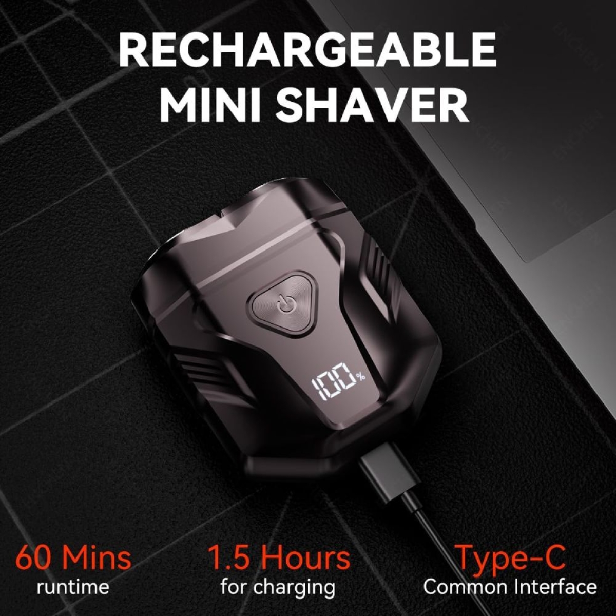 Μίνι Ξυριστική Μηχανή Enchen Mini X Αδιάβροχη USB-C